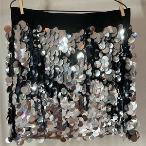 Chunky Sequin Mini Skirt